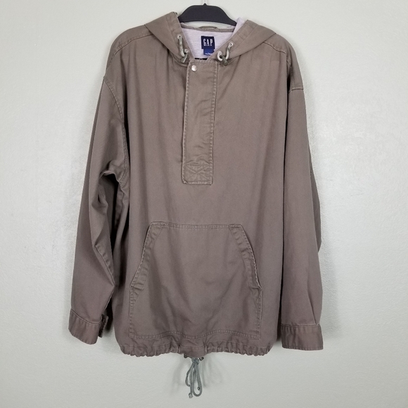 GAP Jackets & Blazers - GAP UTILITY ATHLETIC ZIP JACKET OLIVE GREEN